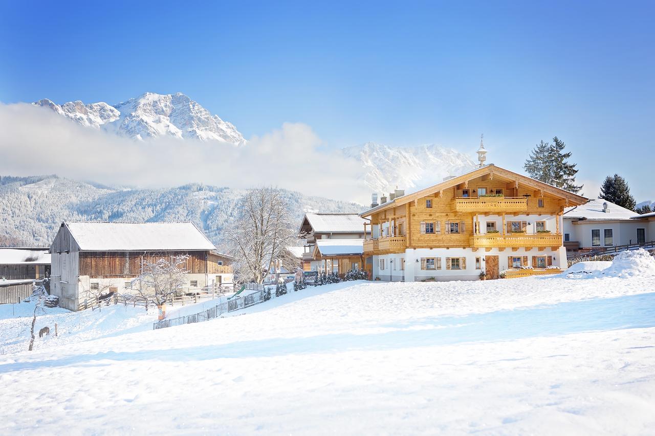 Klampfererhof Villa Saalfelden Exteriör bild